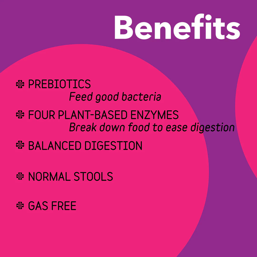 inClover - Optagest: Plant Based Prebiotics & Digestive Enzymes 100g