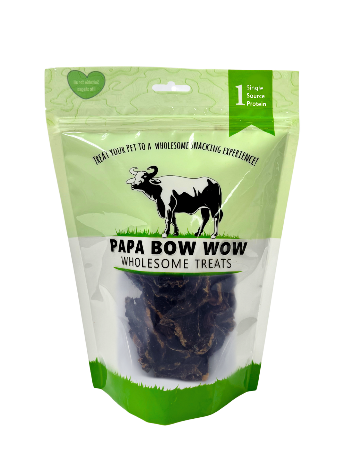 Buffalo Heart Dog Treats 8oz
