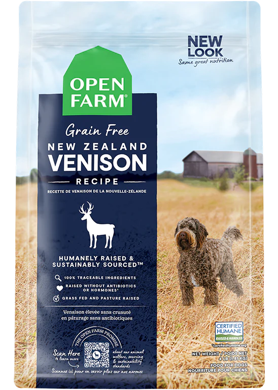 Open Farm - New Zealand Venison Grain-Free Dry Dog Food