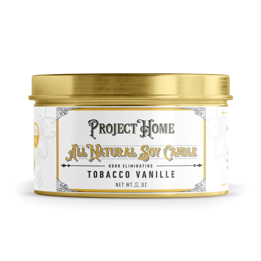 Pet Safe Candle: Tobacco Vanille 12oz