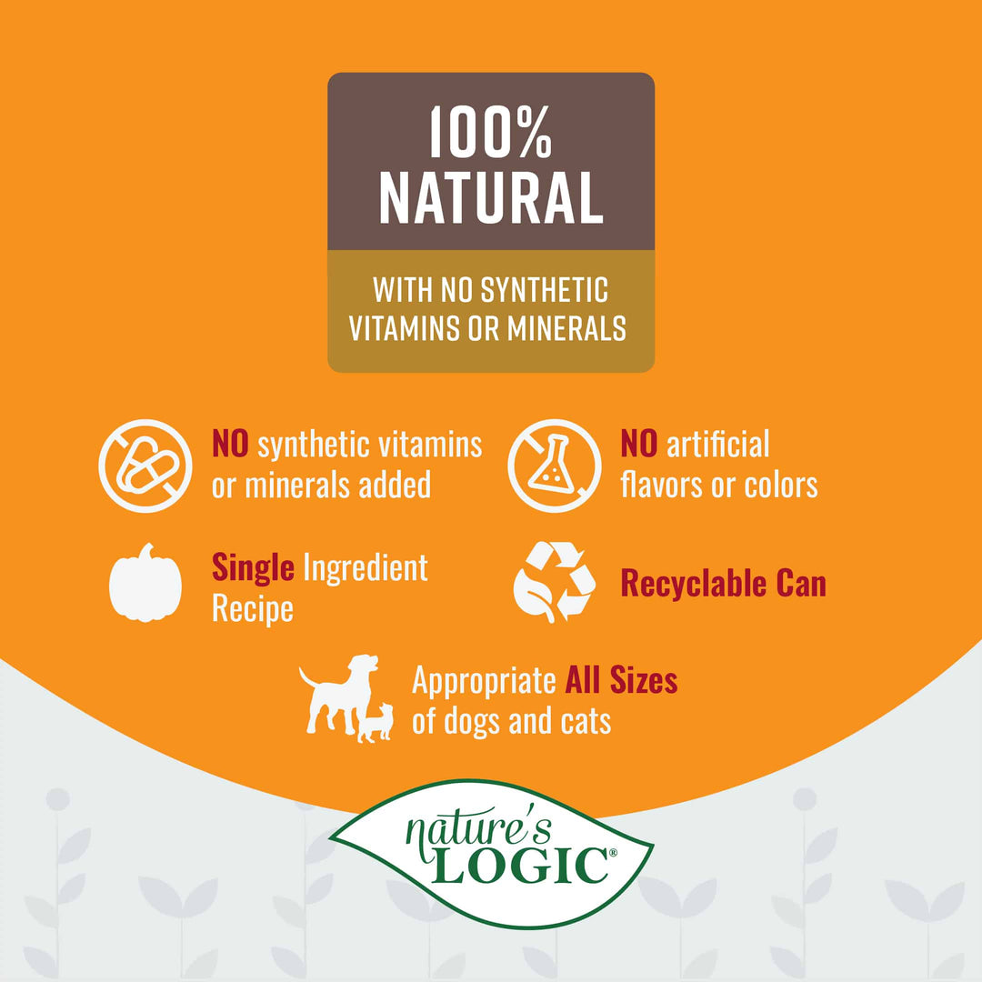 Nature's Logic: Pumpkin Puree 15oz
