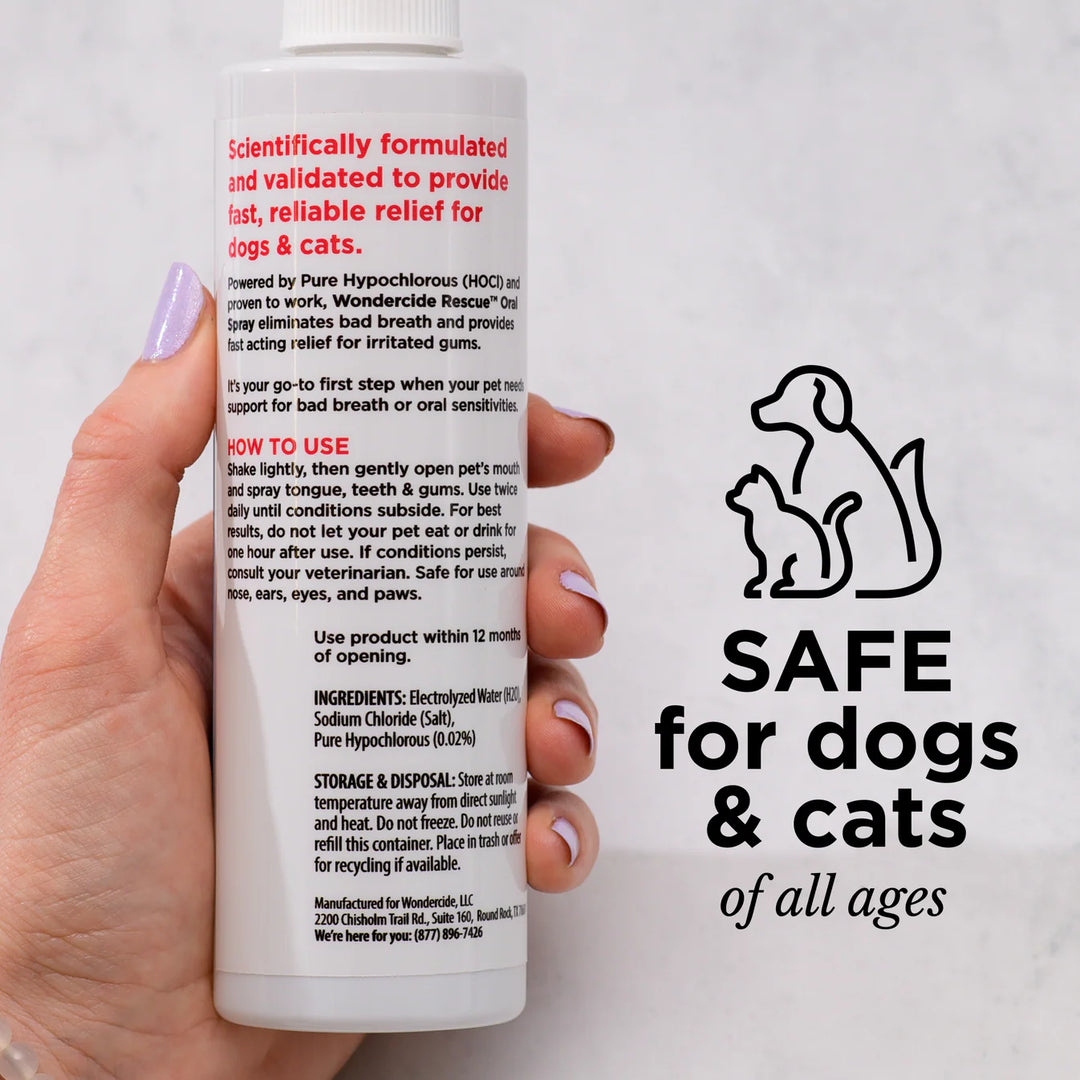 Wondercide - RESCUE Oral Spray 8.5oz