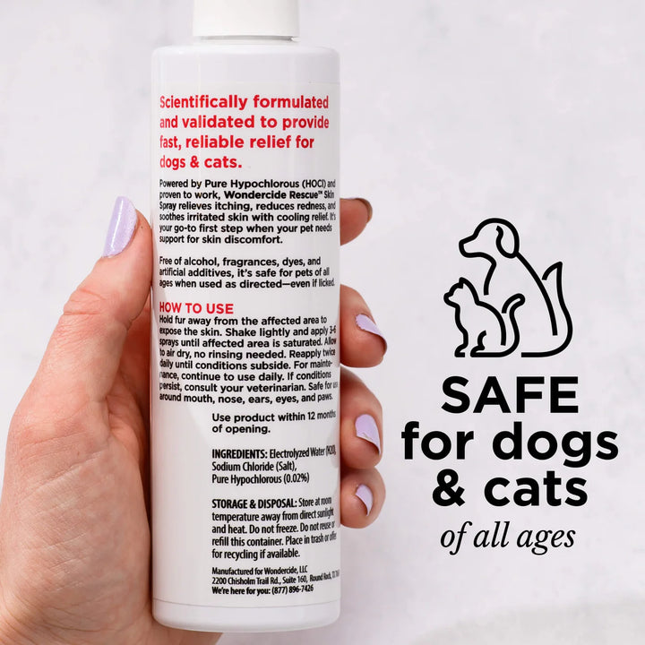 Wondercide - RESCUE Skin Spray 8.5oz
