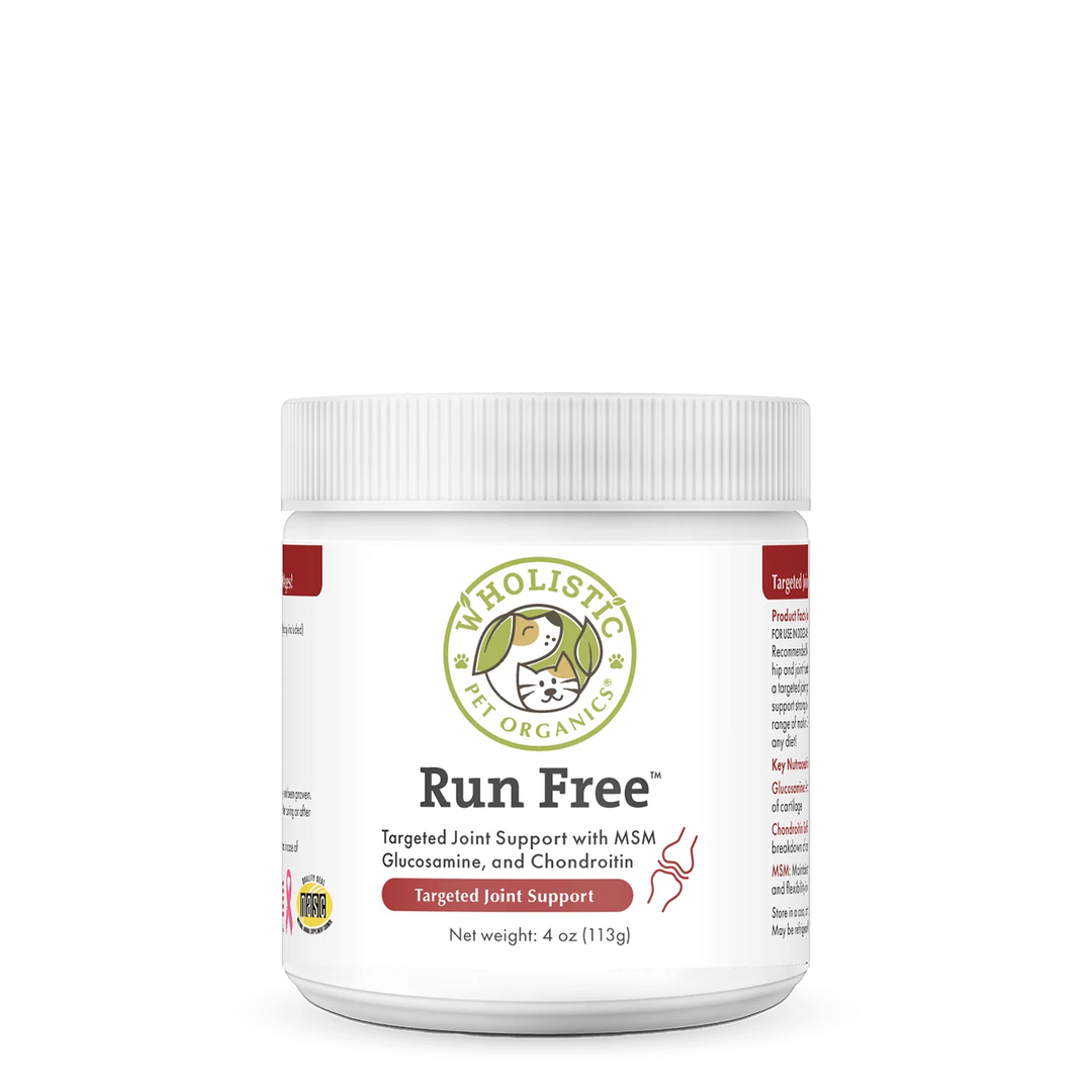 Wholistic Pet Organics - Run Free 4oz