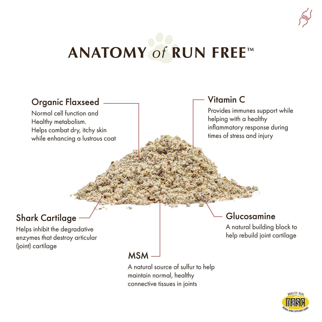 Wholistic Pet Organics - Run Free 4oz