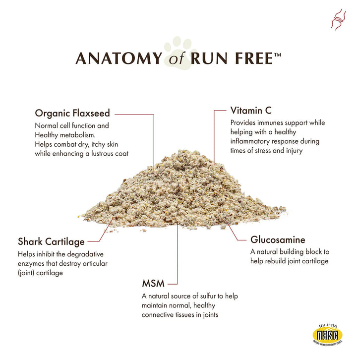 Wholistic Pet Organics - Run Free 4oz