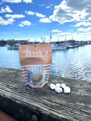 Totally Hook'd - Scallop Dog Treats 1oz