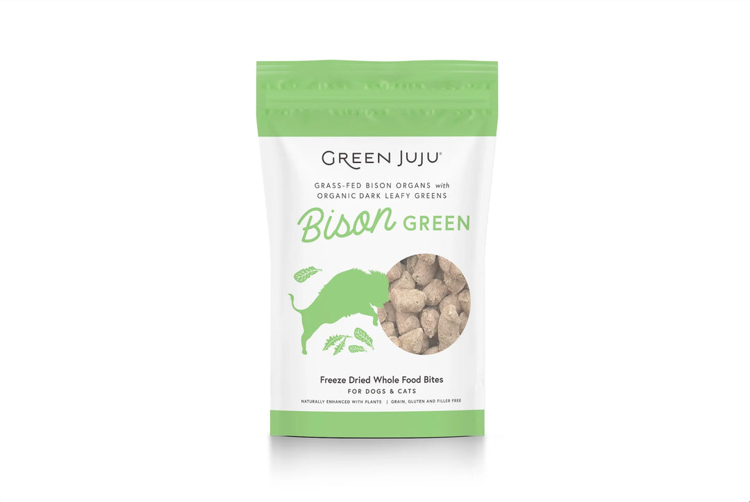 Green Juju - Bison Green Dog Treats 2.5oz