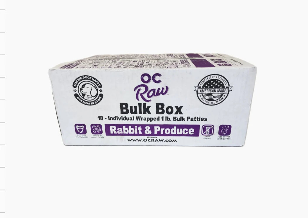 OC Raw 18lb Bulk Box (Pre-Order)