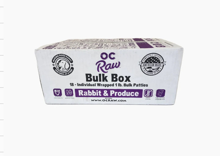 OC Raw 18lb Bulk Box (Pre-Order)