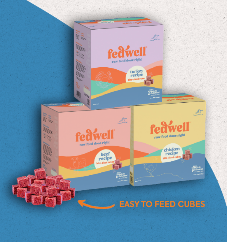 Fedwell: Raw Dog Food - 11lb Bulk Box (Pre-Order)