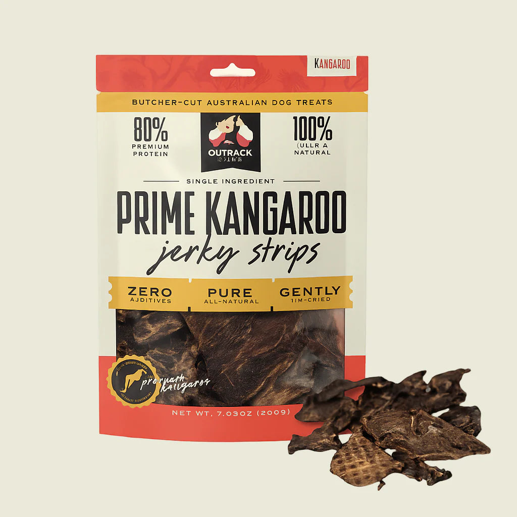 Outback Bones - Prime Kangaroo Jerky Strips 7.05oz