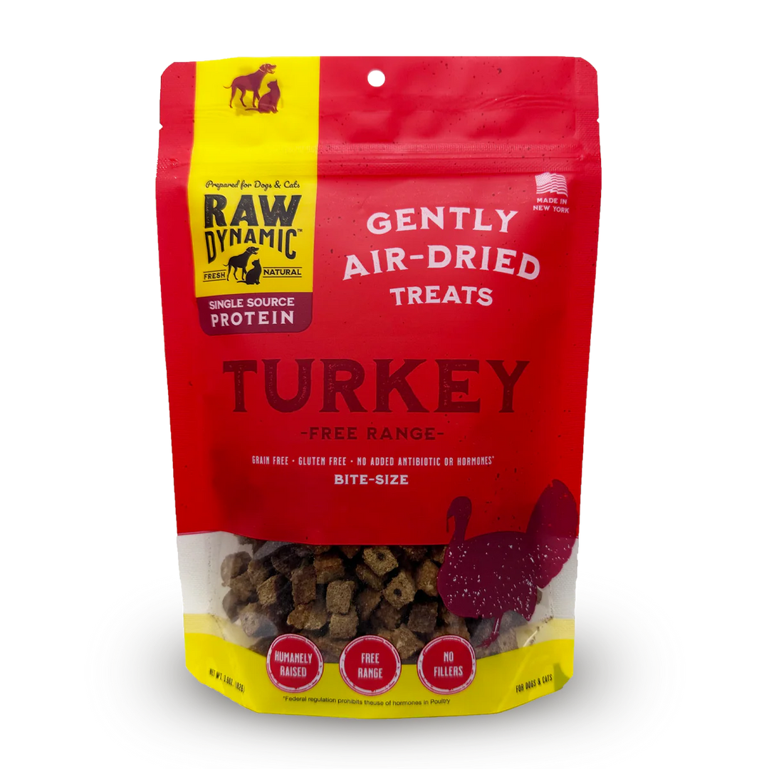 Raw Dynamic - Air-Dried Turkey Treats 3.6oz