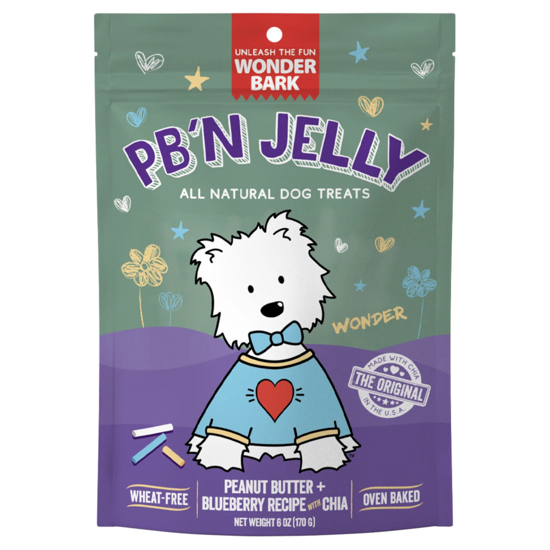 Wonder Bark - PB'N Jelly Dog Treats 6oz
