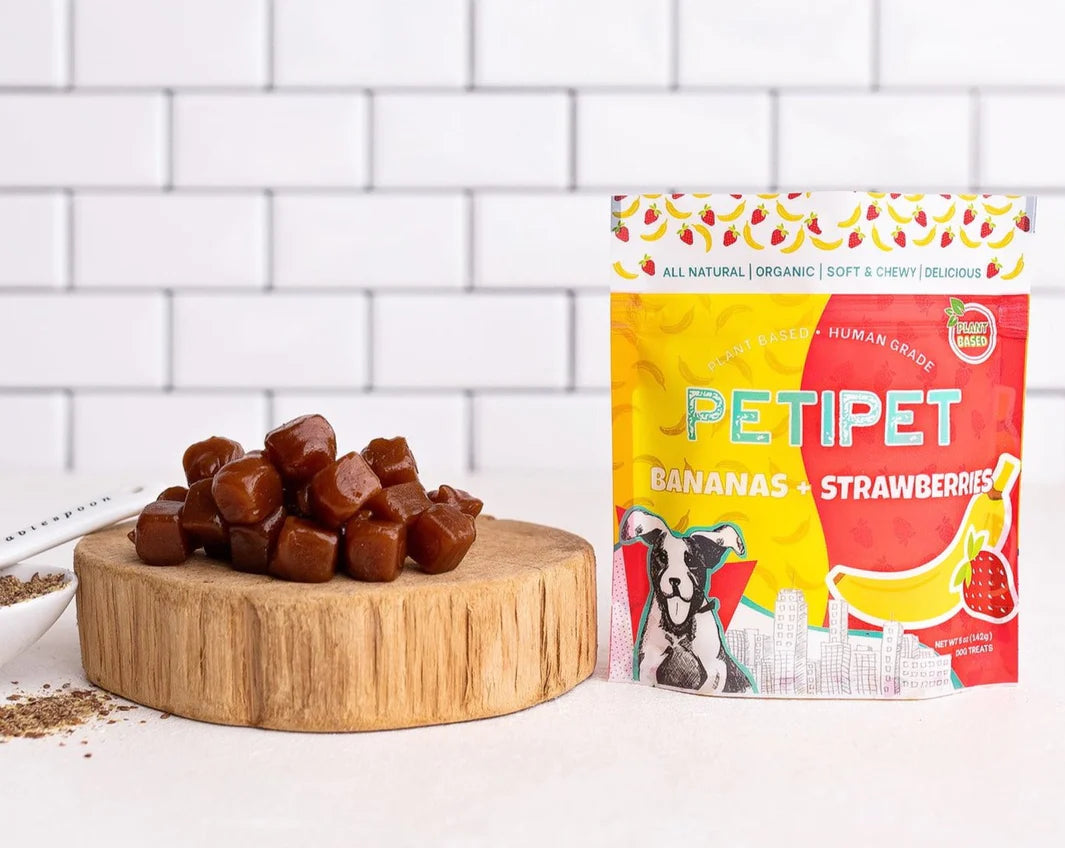 Petipet - Bananas & Strawberries Dog Treats