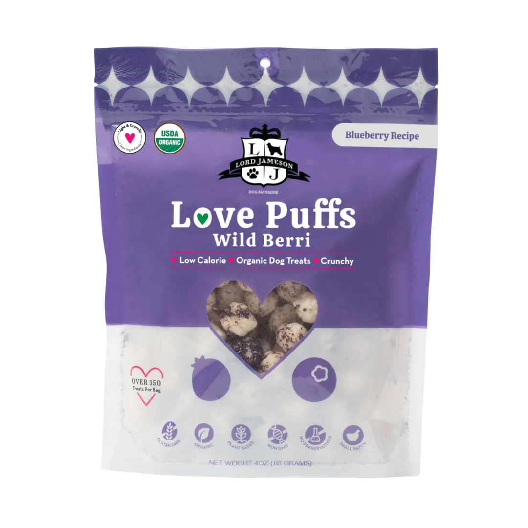 Lord Jameson - Wild Berri Love Puffs Dog Treats 4oz