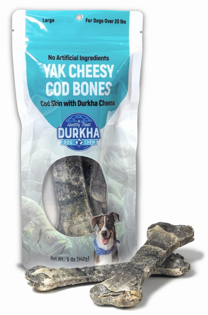 Yak Cheesy Cod Bones 7”