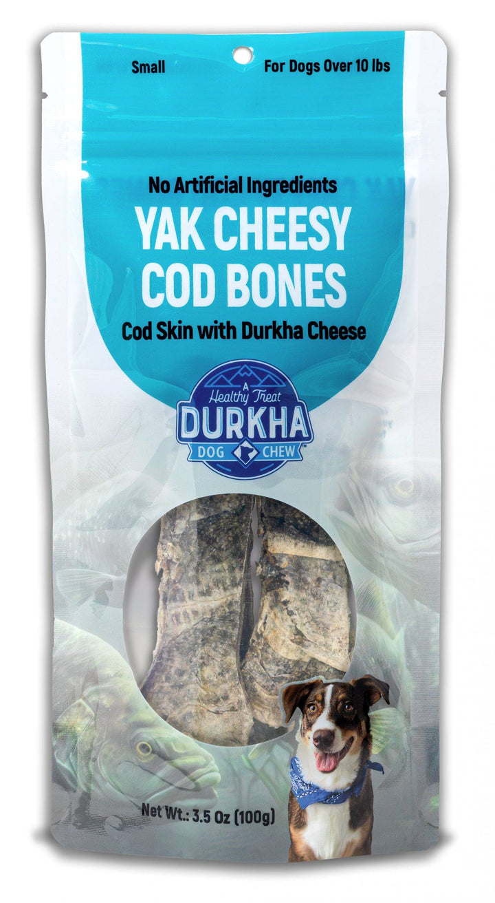 Yak Cheesy Cod Bones 5”