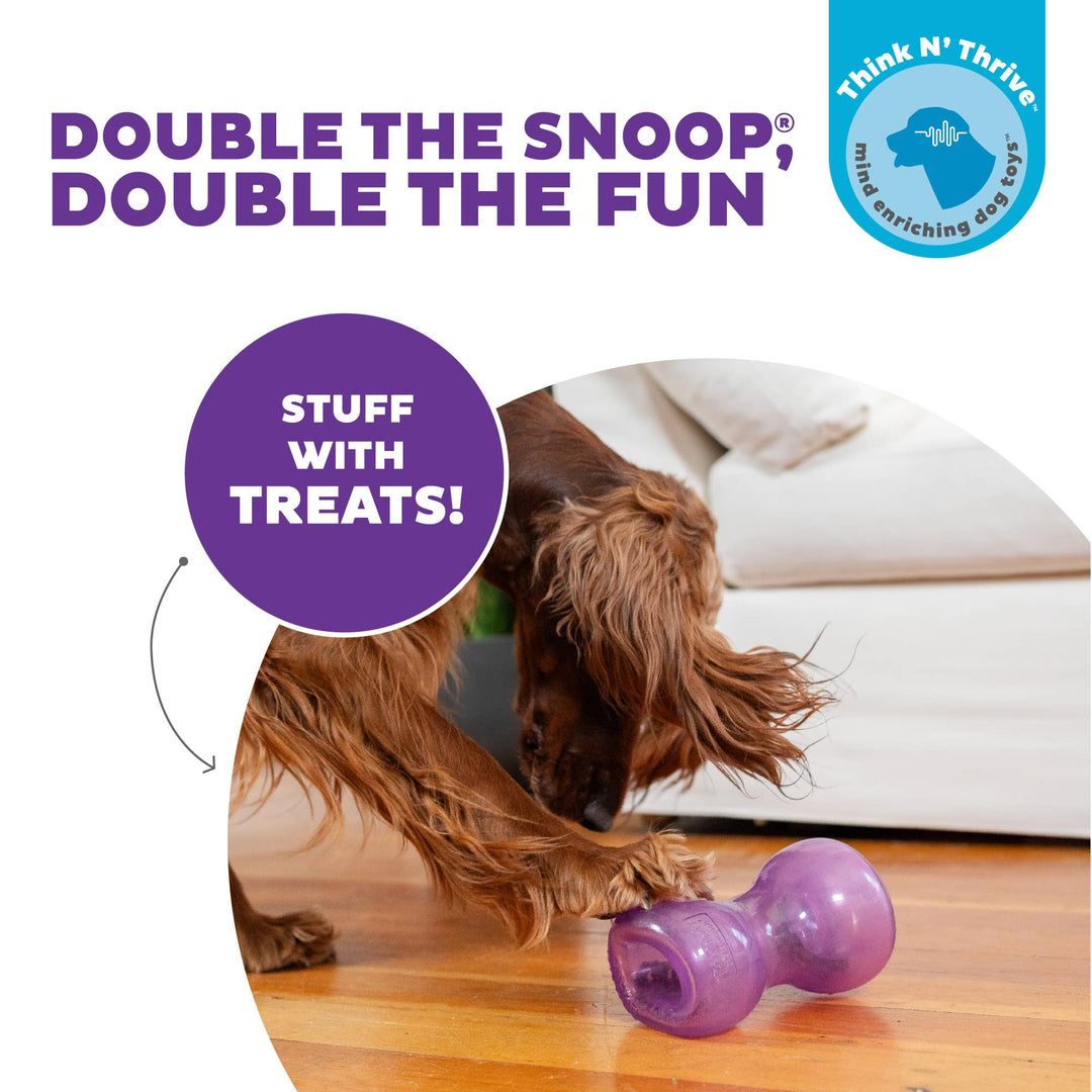 Planet Dog Orbee-Tuff Double Snoop Interactive Dog Toy