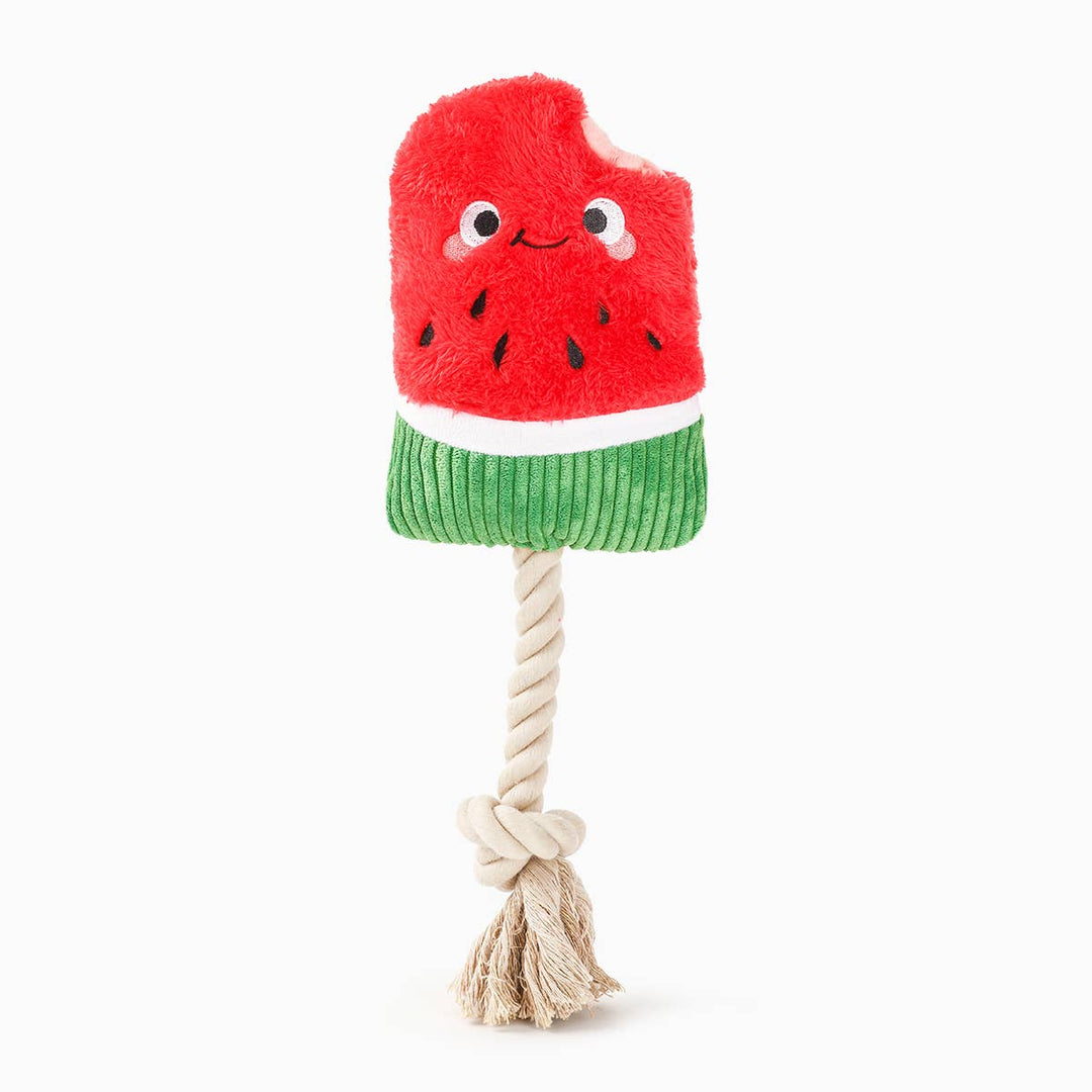 Dog Toy: Watermelon Popsicle Plush