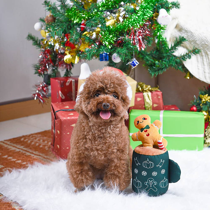 Dog Toy: Gingerbread Latte