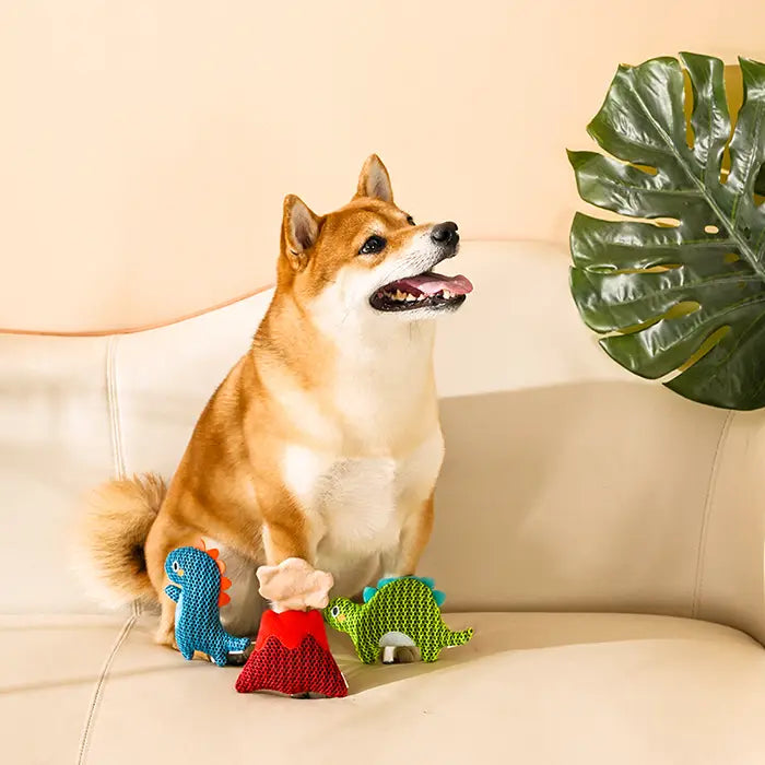 Dog Toy: Dino Buds