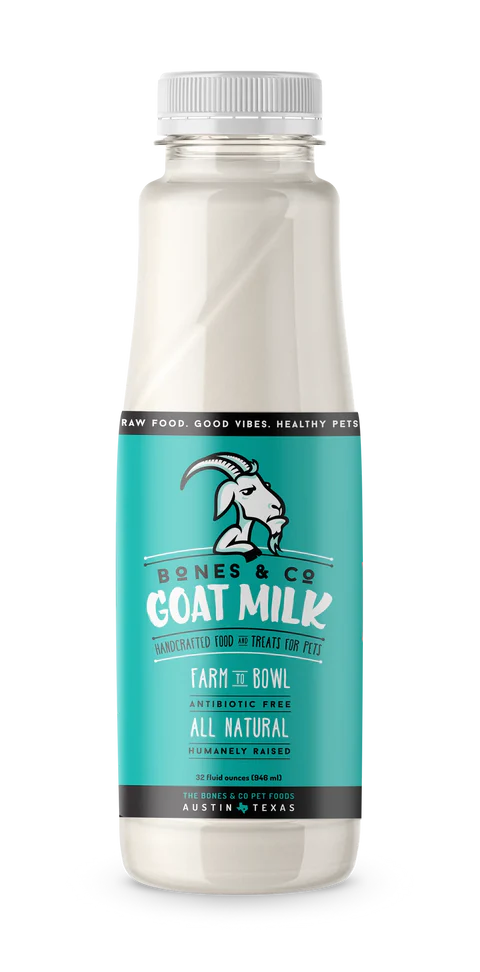 Bones & Co: Frozen Raw Goat Milk 32oz