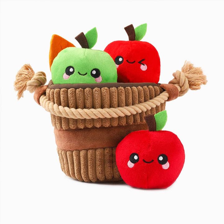 Dog Toy: Apple Basket Interactive Toy