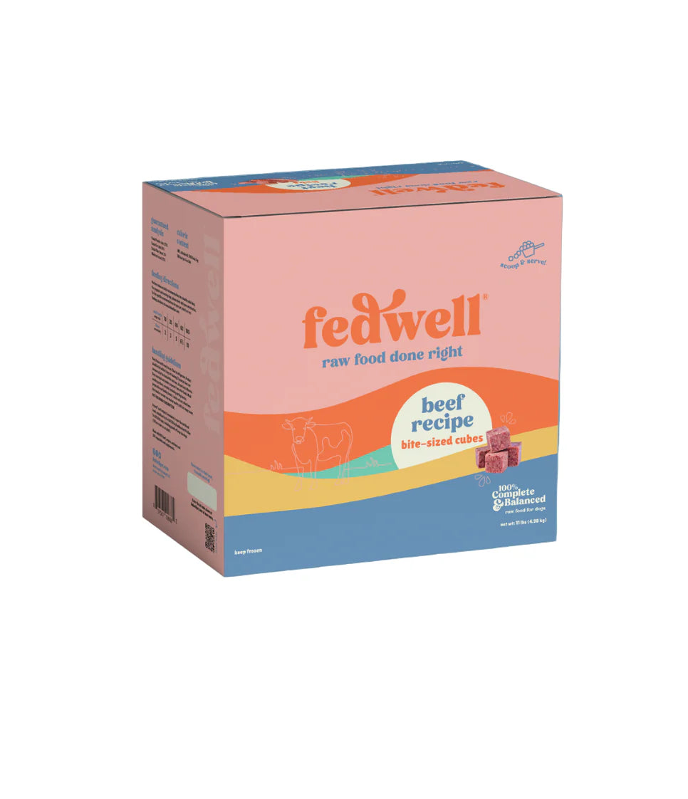 Fedwell: Raw Dog Food - 11lb Bulk Box (Pre-Order)