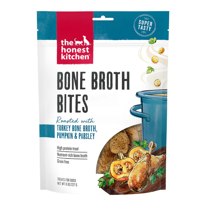 The Honest Kitchen - Turkey Bone Broth Bites 8oz