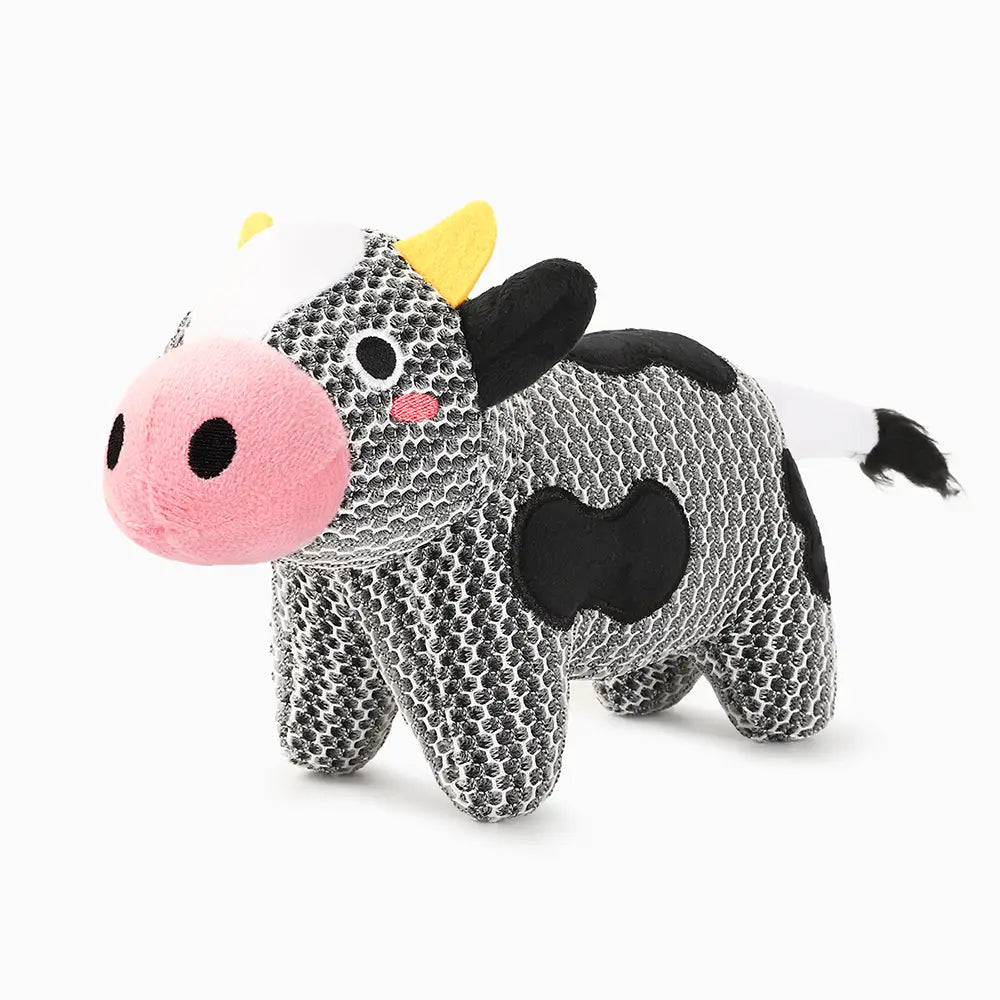 Dog Toy: Farm Friendz Cow Plush