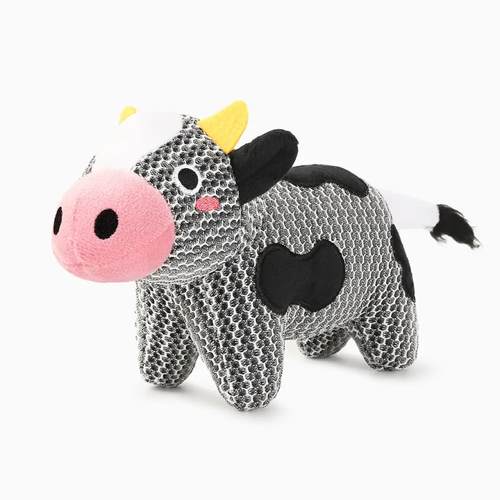 Dog Toy: Farm Friendz Cow Plush