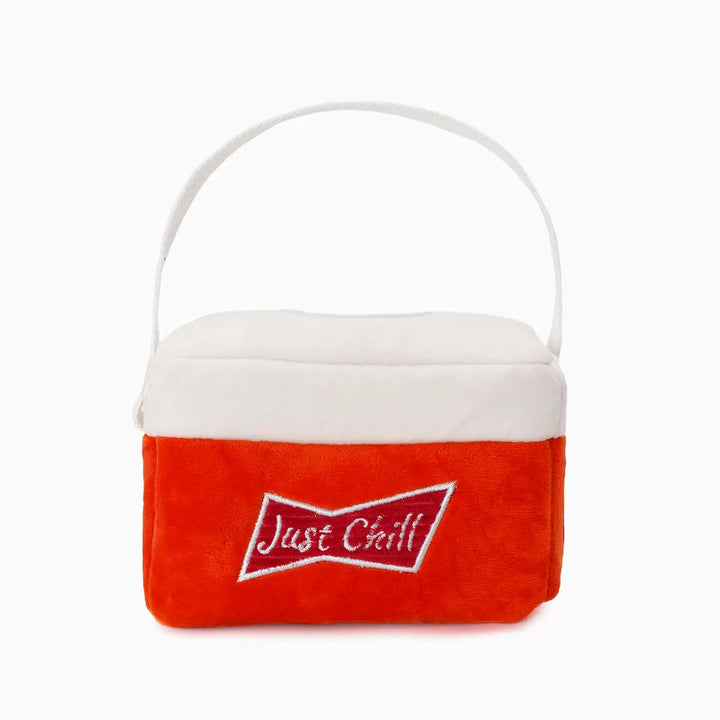 Dog Toy: Beer Cooler Interactive Toy