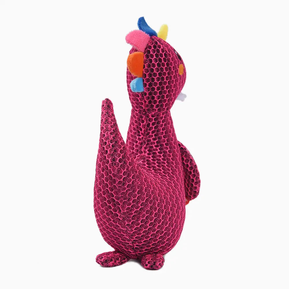 Dog Toy: Rexy Heart Dinosaur Plush