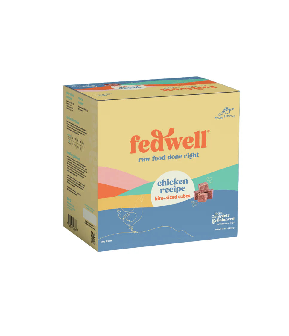 Fedwell: Raw Dog Food - 11lb Bulk Box (Pre-Order)
