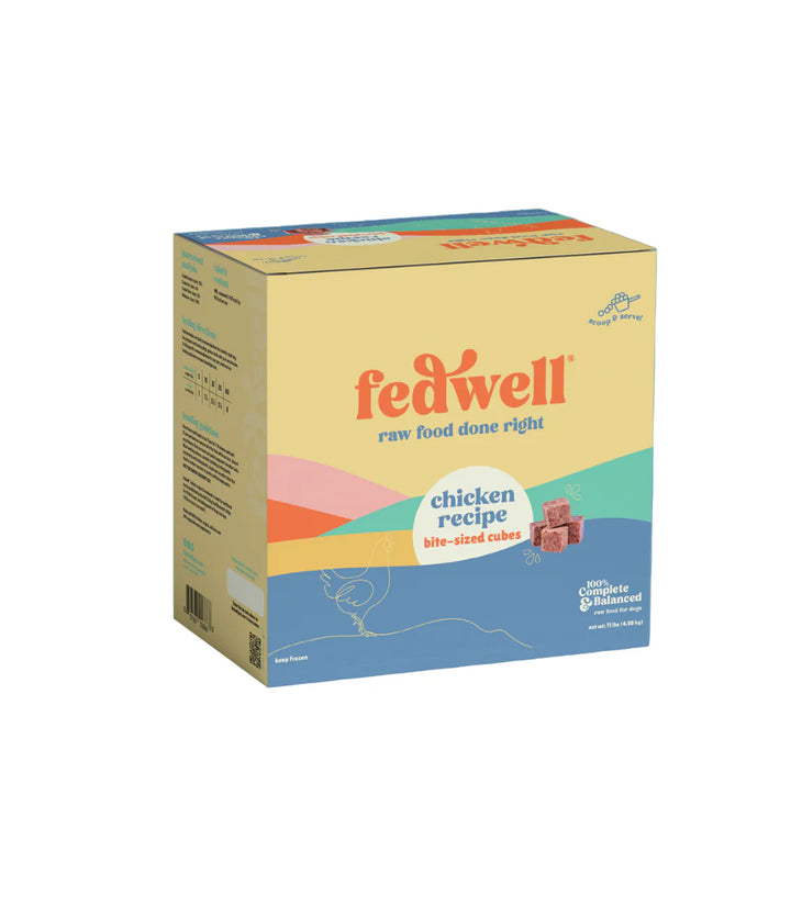 Fedwell: Raw Dog Food - 11lb Bulk Box (Pre-Order)