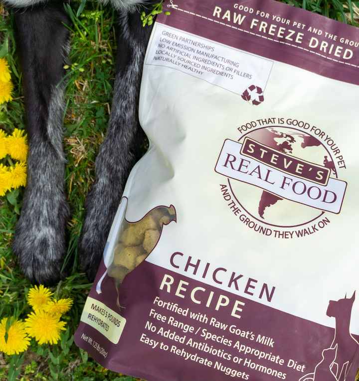 Steve's Real Food: Freeze-Dried Dog Food - Chicken 20oz