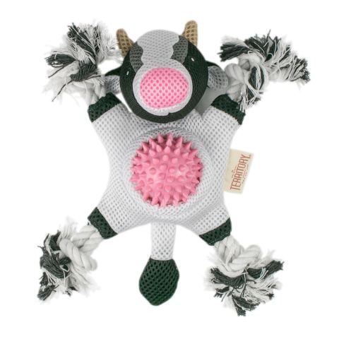Dog Toy: Cow 2-in-1 Toy