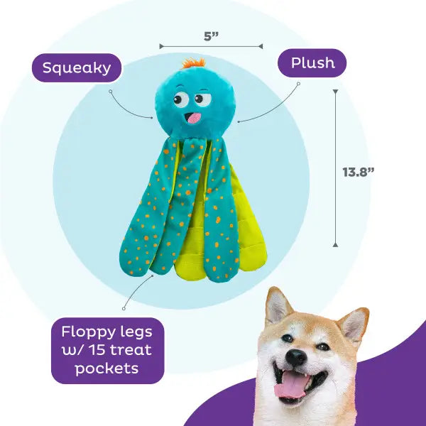 Dog Toy: Silly Legz Octopus Interactive Toy