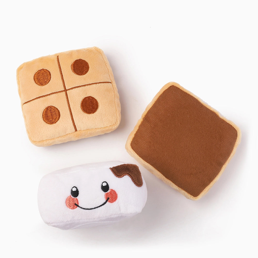 Dog Toy: S'More Plush Toy