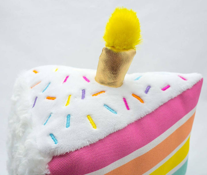 Birthday 5-Layer Cake Plush Dog Toy