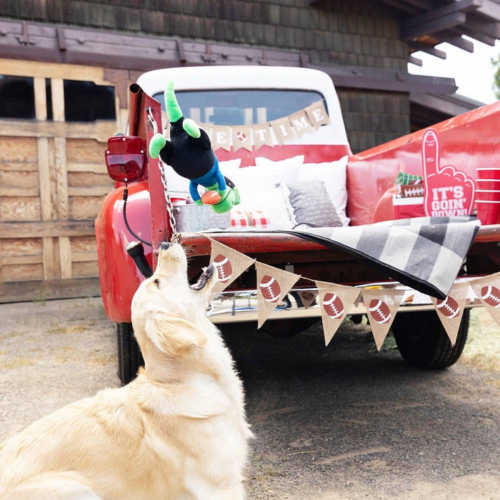 Dog Toy: Hustle, Hit, Never Quit Plush