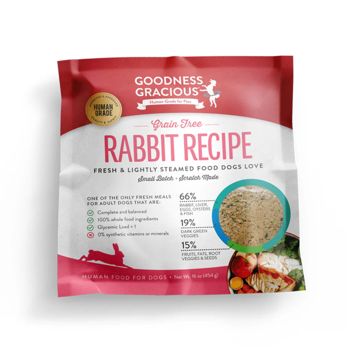 Goodness Gracious - Gently Cooked Rabbit Recipe 16oz