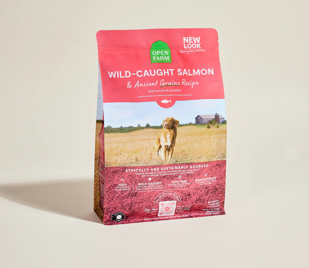 Open Farm - Wild Caught Salmon & Ancient Grains Dog Food 4lb