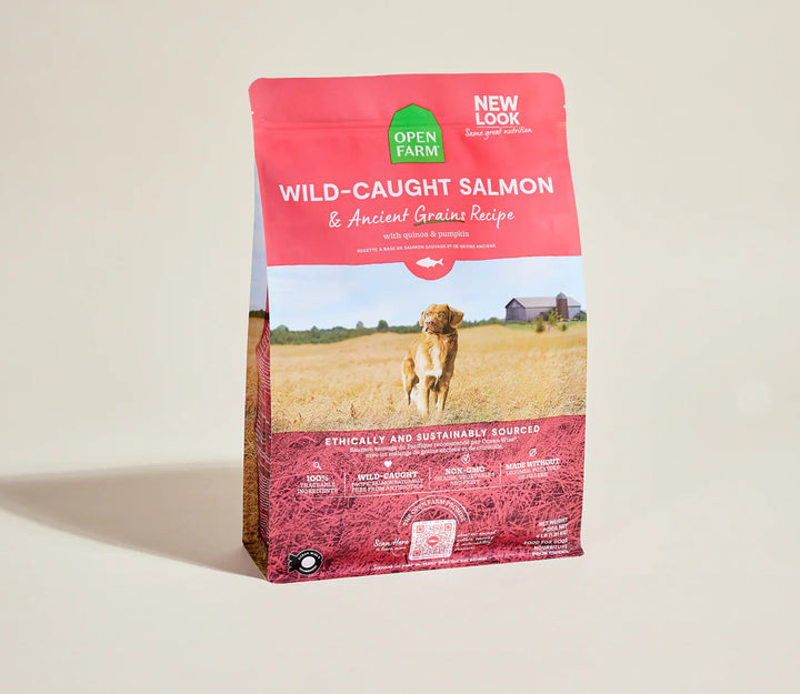 Open Farm - Wild Caught Salmon & Ancient Grains Dog Food 4lb