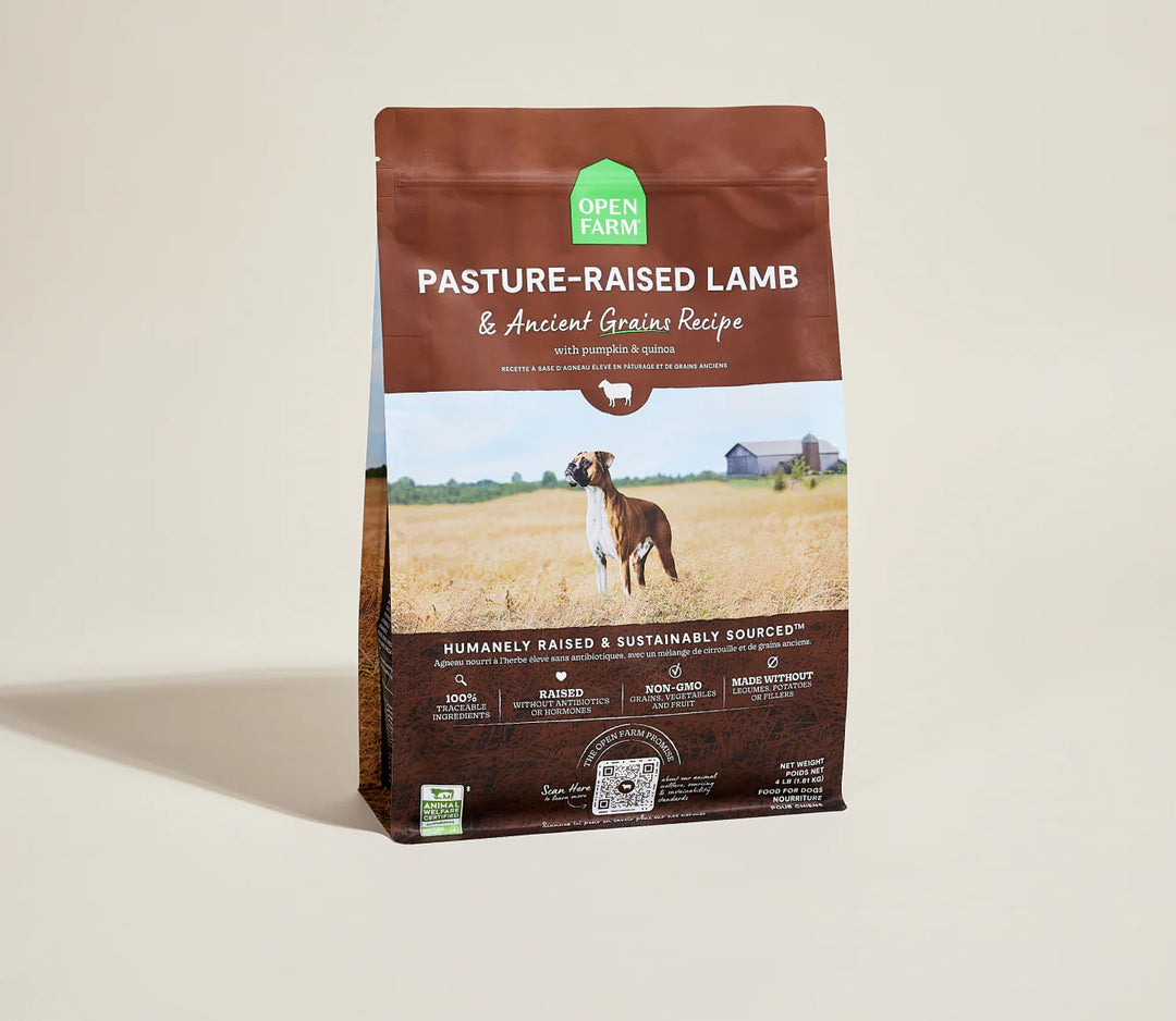 Open Farm - Pasture-Raised Lamb & Ancient Grains Dog Food 4lb