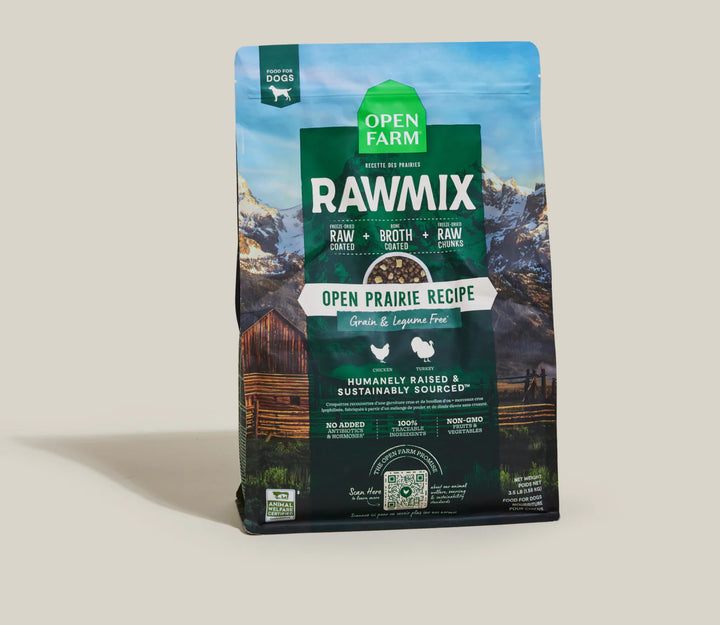 Open Farm RawMix - Open Prairie Grain-Free Dog Food 3.5lb