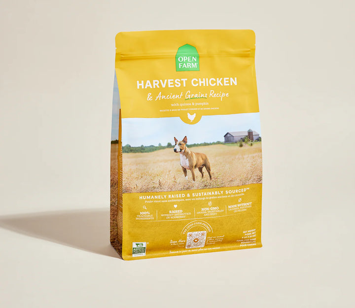 Open Farm - Harvest Chicken & Ancient Grains Dog Food 4lb