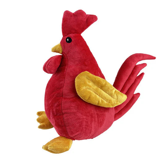 Dog Toy: Plush Rooster 13"