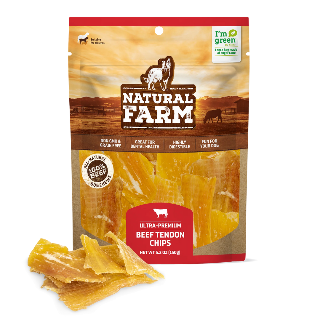 Natural Farm - Beef Tendon Chips 5.2oz